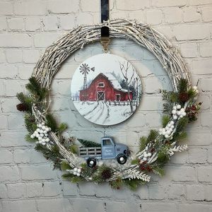 Christmas Wreath (Farmhouse)